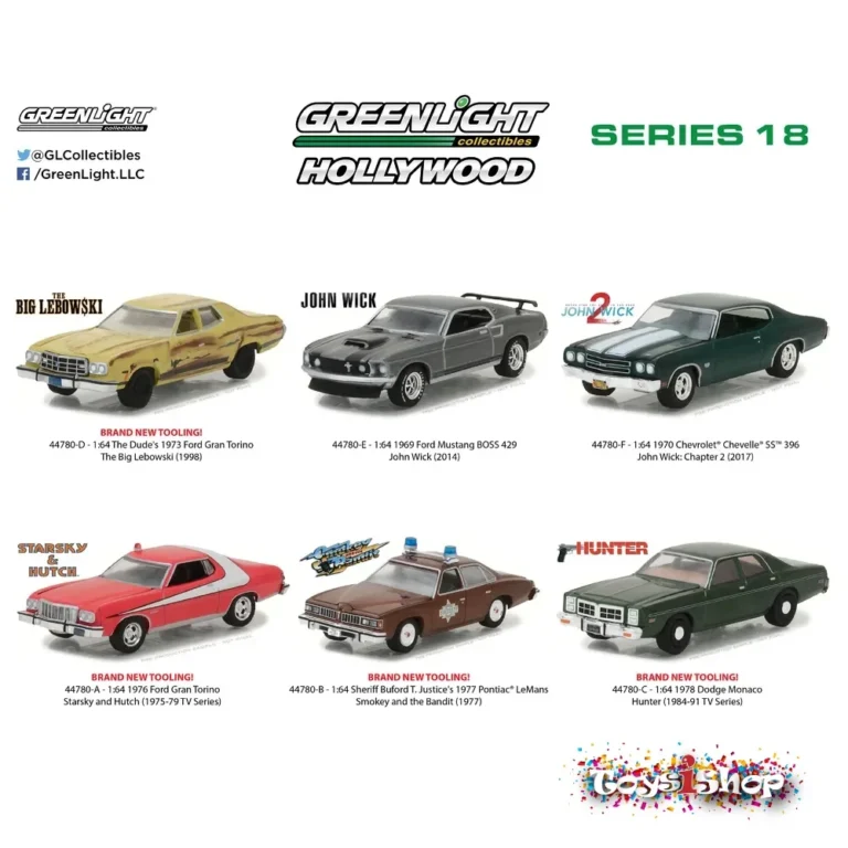 Greenlight John Wick (2014) - 1970 Chevrolet Chevelle SS 396 - 44780-F - Görsel 6