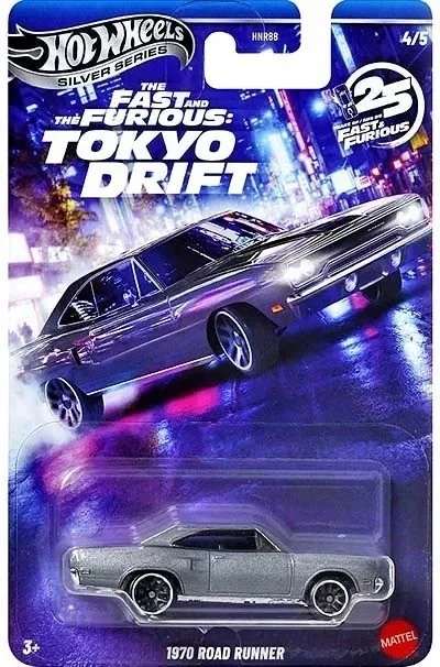 hot-wheels-silver-series-ff-tokyo-drift-1970-road-runner-hnr88-jkx08-76161523-sw400sh606 Hot Wheels Silver Series FF Tokyo Drift 1970 Road Runner HNR88 - JKX08 - Görsel 1
