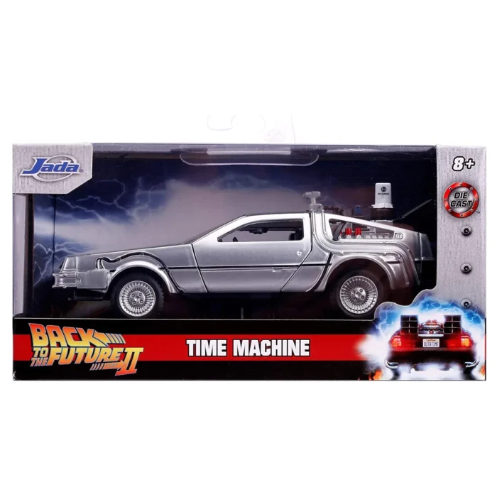 Jada 1:32 - Back to the Future II Time Machine Diecast Model Araba - 24081 - Görsel 2