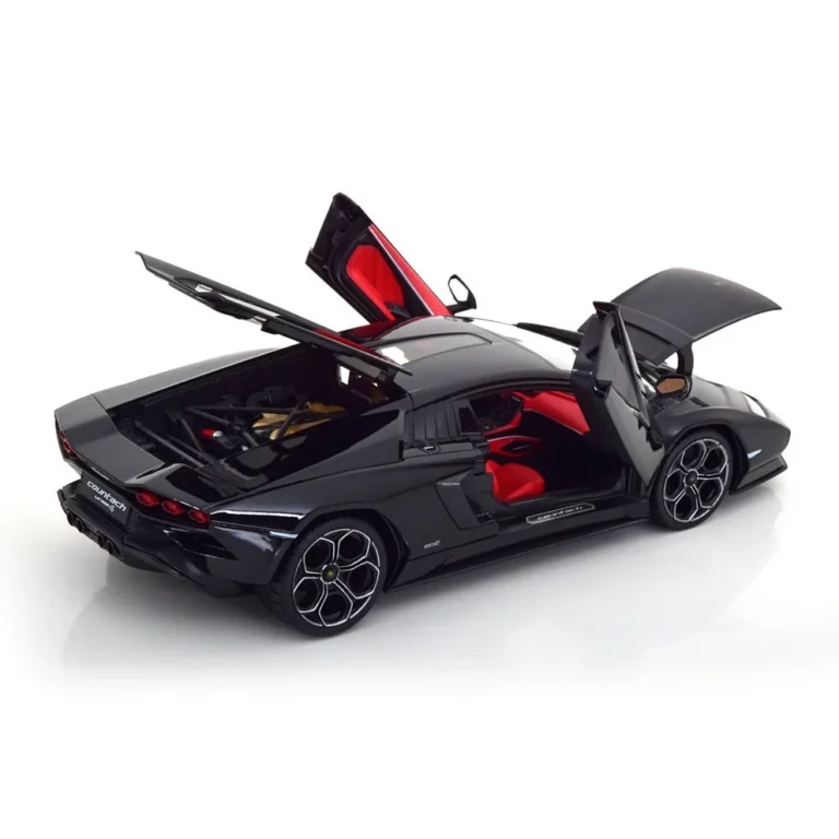 Maisto 1:18 Lamborghini Countach LPI 800-4 - Siyah Die-cat Model Araba - 31459 - Görsel 4