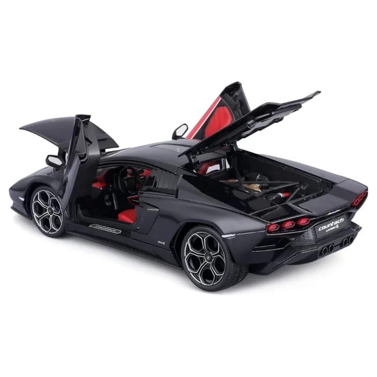 Maisto 1:18 Lamborghini Countach LPI 800-4 - Siyah Die-cat Model Araba - 31459 - Görsel 3