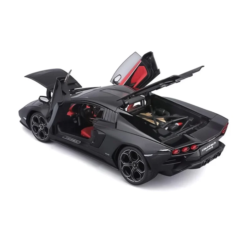 Maisto 1:18 Lamborghini Countach LPI 800-4 - Siyah Die-cat Model Araba - 31459 - Görsel 5