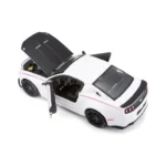 Maisto 1:24 2014 Ford Mustang Street Racer Beyaz Metal Model Araba - 31506 - Görsel 5