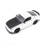 Maisto 1:24 2014 Ford Mustang Street Racer Beyaz Metal Model Araba - 31506 - Görsel 4