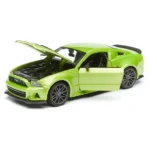 Maisto 1:24 2014 Ford Mustang Street Racer Yeşil Metal Model Araba - 31506 - Görsel 2