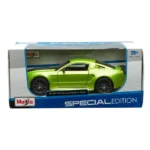 Maisto 1:24 2014 Ford Mustang Street Racer Yeşil Metal Model Araba - 31506 - Görsel 8
