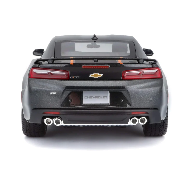 Maisto 1:18 2017 Chevrolet Camaro Fifty Diecast Model Araba Siyah - 31385 - Görsel 6