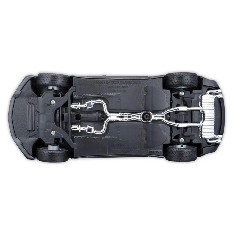 Maisto 1:18 2017 Chevrolet Camaro Fifty Diecast Model Araba Siyah - 31385 - Görsel 9