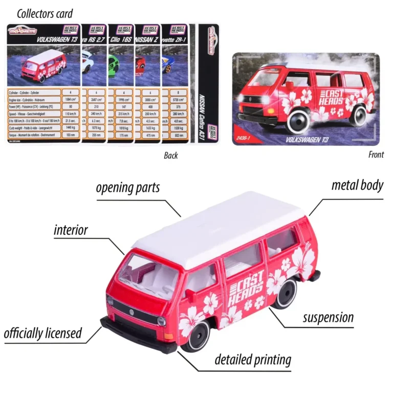 Majorette CastHeads Nissan Cefiro - 212054210 - Görsel 2