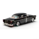Motor Max 1:24 1955 Chrysler C300 Diecast Model Araba Siyah - 73302 - Görsel 6