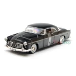 Motor Max 1:24 1955 Chrysler C300 Diecast Model Araba Siyah - 73302 - Görsel 7
