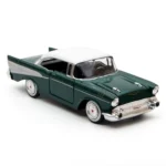 Motor Max 1:24 1957 Chevy Bel Air Yeşil Krom - 73228 - Görsel 3