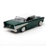 Motor Max 1:24 1957 Chevy Bel Air Yeşil Krom - 73228 - Görsel 5