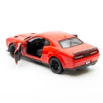 Motor Max 1:24 2018 Dodge Challenger SRT Hellcat Widebody Die-Cast Kırmızı Model Araba - 79350 - Görsel 6