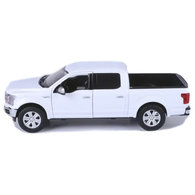 Motor Max 1:27 2019 Ford F-150 Lariat Crew Cab Diecast Model Araba Beyaz - 76363 - Görsel 3