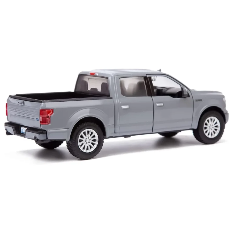 Motor Max 1:27 2019 Ford F-150 Lariat Crew Cab - Gri - Görsel 4