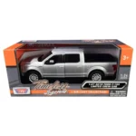 Motor Max 1:27 2019 Ford F-150 Lariat Crew Cab - Gri - Görsel 5
