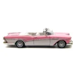 Motor Max 1:18 1957 Buick Roadmaster Pembe Klasik Model Araba - 73152 - Görsel 4
