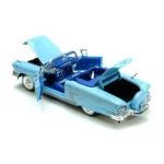 Motor Max 1:24 1958 Chevy Impala Mavi Metal Model Araba - 73267AC - Görsel 8