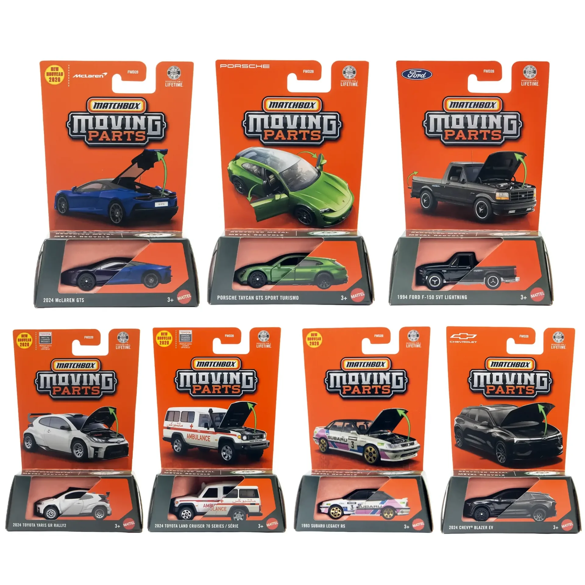 Matchbox Moving Parts 2026 - 7 Araçlık Set FWD28-978N - 1 Matchbox Moving Parts 2026 - 7 Araçlık Set FWD28-978N - Görsel 1