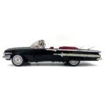 Motor Max 1:18 1960 Chevy Impala Diecast Model Araba Siyah - 73110 - Görsel 5
