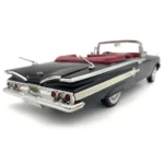 Motor Max 1:18 1960 Chevy Impala Diecast Model Araba Siyah - 73110 - Görsel 4