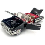 Motor Max 1:18 1960 Chevy Impala Diecast Model Araba Siyah - 73110 - Görsel 2
