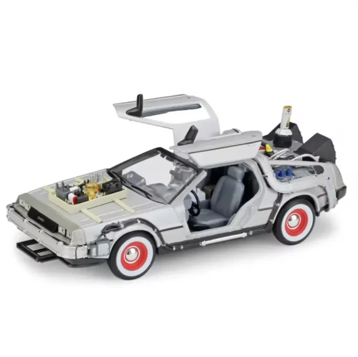 Welly 1:24 DeLorean Time Machine Back to the Future 3 - 22444W - Görsel 2
