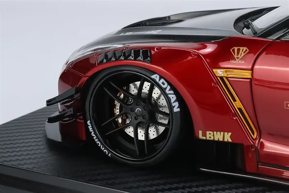 1:18 For Nissan GTR R35 Koleksiyon Resin Model