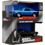 Jada 1:32 F&F Legacy Series - 1969 Chevrolet Camaro & 1968 Dodge Charger Widebody İkili Araba Seti